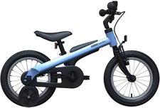 Blue Segway Ninebot Kid's Bike for kids 14 inch Training Wheels with Kickstand