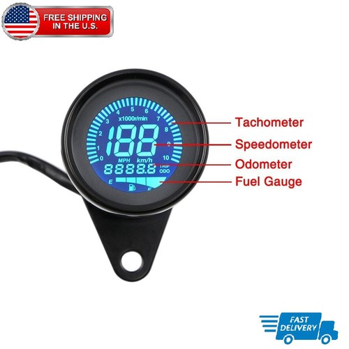 Motorcycle speedometer meter - speedometer,