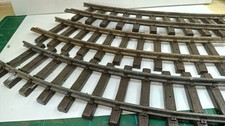 LGB G Gauge 3 x 1100 Curved Track R600 - Used