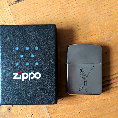 Zippo metal pocket lighter - pocket,