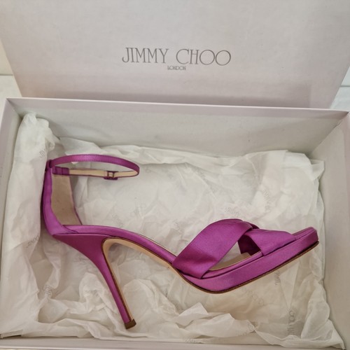 Violet satin genuine jimmy - violet,