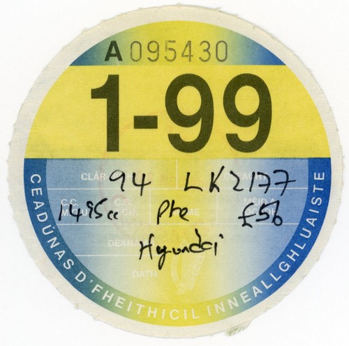 Ireland revenue car - (i.b), :