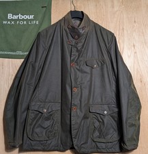 BARBOUR Beacon Sports Skyfall Olive Green Wax Jacket (2XL) 007 James Bond XXL