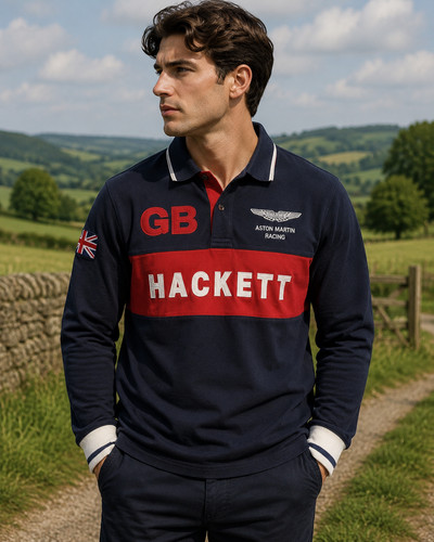 Hackett aston martin polo - x,