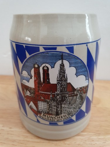 Vintage tankard ceramic - vintage,