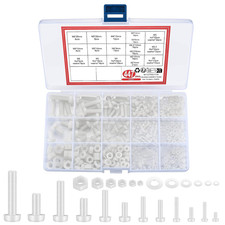 447 Pcs Nylon Plastic Hexagon