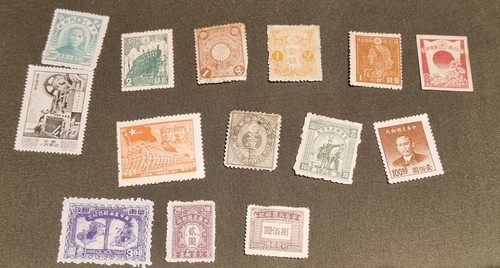 China postage stamps - postage, mixed