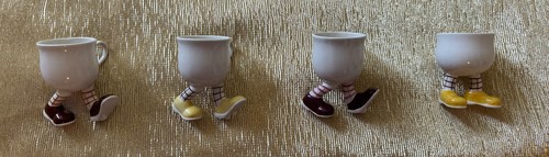 Vintage walking ware teacups - 4,