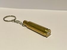 Bullet Case .308 Brass Key Ring Gift