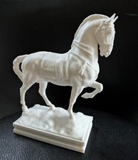 White horse statue - horse, gift