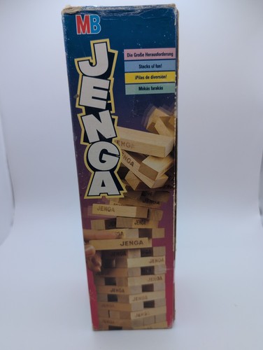 Vintage jenga 1991 games - vintage,