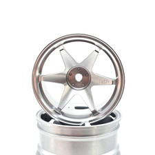 Aluminium Silver RC Rims 12mm