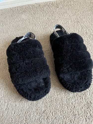 Ugg black children slippers - ugg,