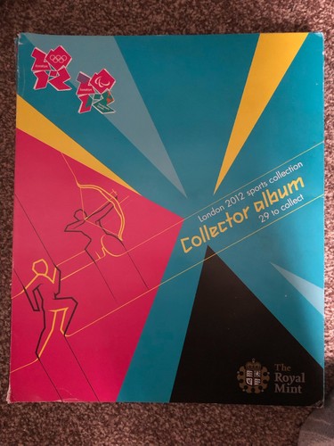 London 2012 olympic 50p album - 2012,