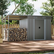 Metal Garden Shed Tools Bikes