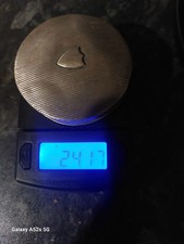 Sterling Silver Antique Pill