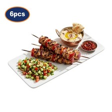 Rectangular plates set - plates, 6