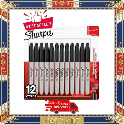 Black sharpie pens permanent - pens,