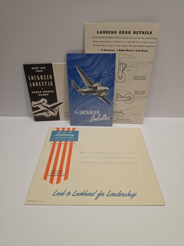 Vintage 1940s lockheed - vintage,