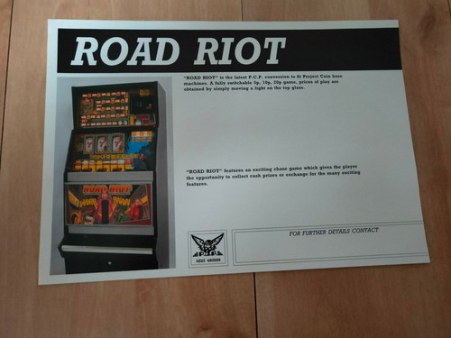 Pcp road riot arcade fruit - pcp, riot"