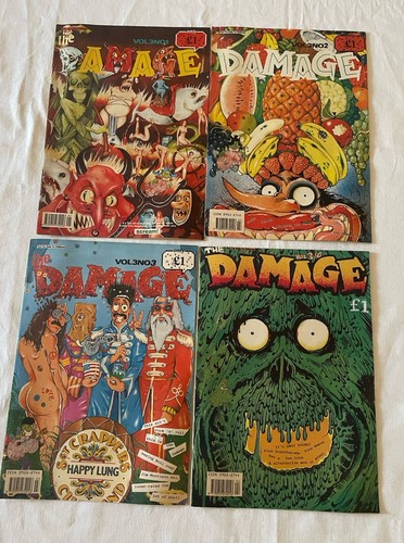 Brain damage comic - damage, 1-4