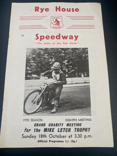 1970 mike letch trophy - 1970,
