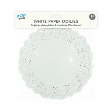 White Paper Doilies Approx