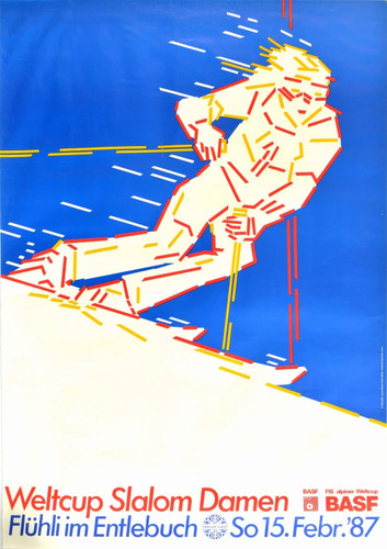Womens ski slalom alpine world - ski,