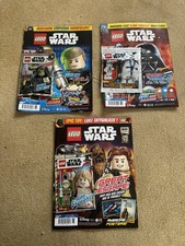 3 x Lego Star Wars magazines