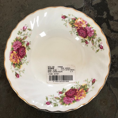 Myott rose garden ironstone - myott,