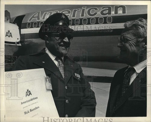 1974 press photo nick hamilton - 1974,