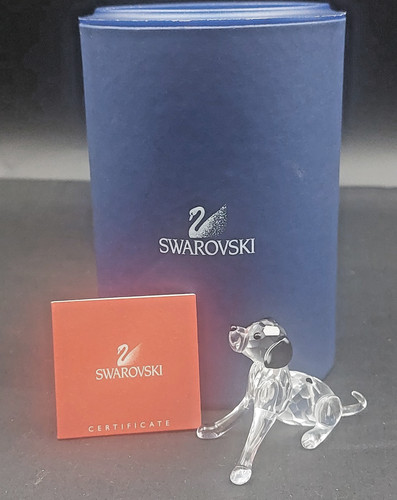 Swarovski dalmatian puppy - swarovski,