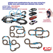 AGM MASTECH Slot Car Race