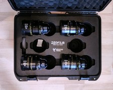 DZOFILM Vespid Prime Cinema Lenses Full Frame 4 Lens Set PL Mount with Case