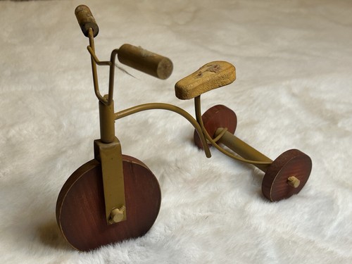 Vintage antique toy tricycle - toy,