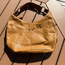 Tignanello Tan Hobo Leather