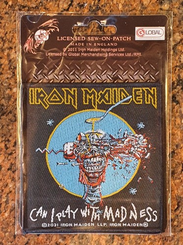 Iron maiden can - maiden, with