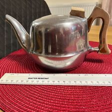 Vintage picquot ware teapot Aluminium Retro 50s 60s 70s Prop 