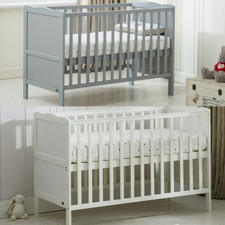 Savannah City Sleigh Cot Bed
