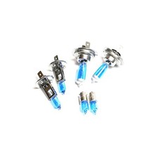 Citroen C5 55w ICE Blue Xenon HID High/Low/Side Headlight Bulbs Set