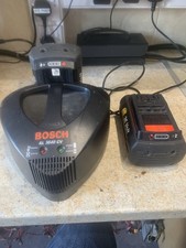 2 bosch 36 volt batteries and charger - rebuilt to 5ah - 12 month warranty