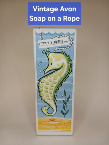 Vintage avon cedric seahorse - vintage,