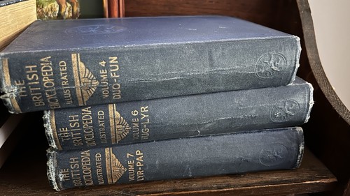 Antique books the british - books,