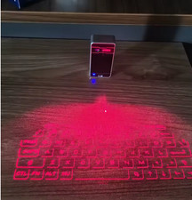 Portable Bluetooth Virtual Laser Keyboard Wireless Projector With Mouse function