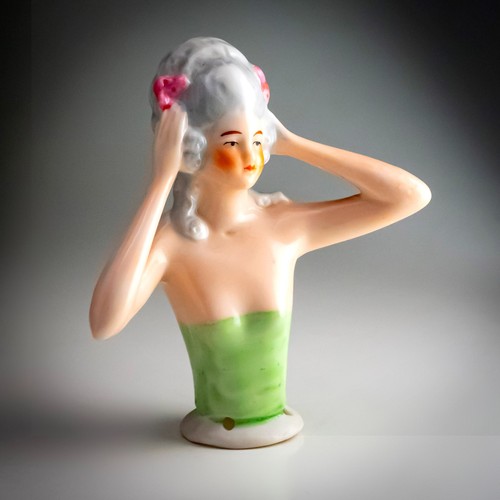 Antique german porcelain half - german,