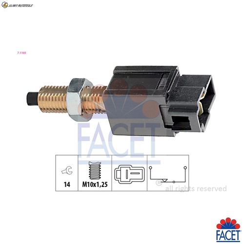 Brake light switch 1169 - brake, 7.1169