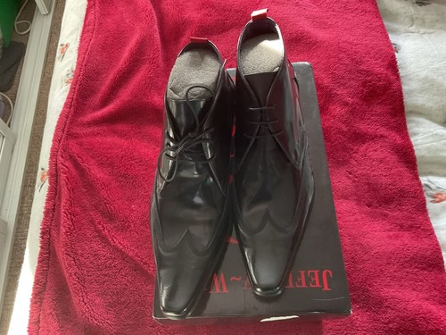 Jeffrey west black - west, leather