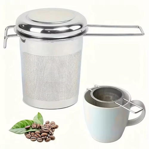 Stainless steel mesh tea - stainless,