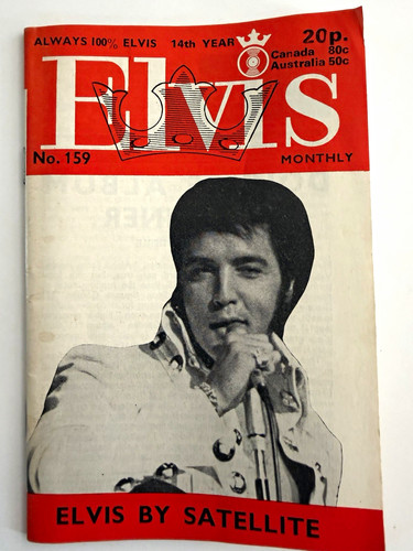 Elvis monthly issue 159 - 159, "elvis