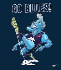 Go Blues! Flannel Fleece